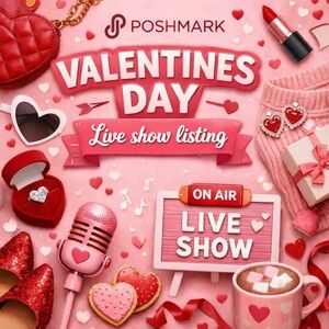❤️ VALENTINE’S DAY- LIVE SHOW LISTING! ❤️